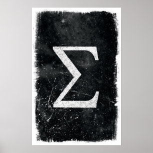 Sigma Art - Math Posters