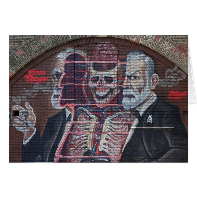 Sigmund Freud Street Art (Devant horizontal)