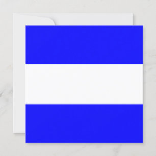 Signal de drapeau nautique Juliet/Juliette J