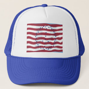 Signal de Paix Étoiles et rayures Casquette