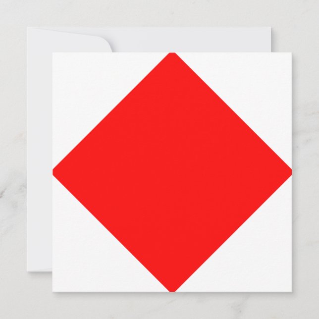 Signal Nautique Foxtrot Lettre F (Devant)