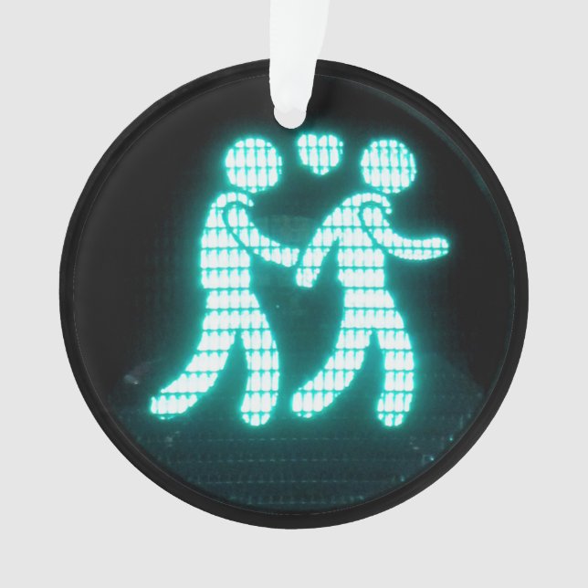 Signal piétonnier gay (devant)