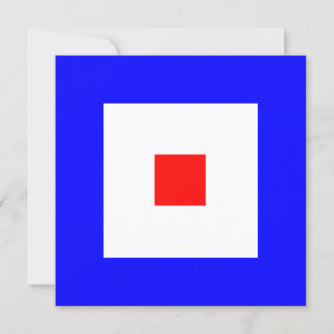 Signal signalétique Whiskey Letter W