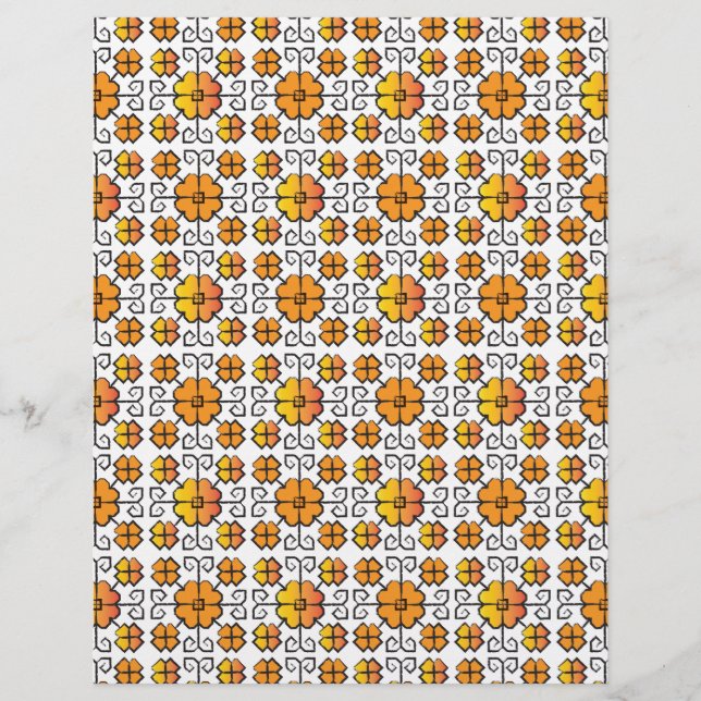 Signal traditionnel letton SUN motif géométrique V (Devant)