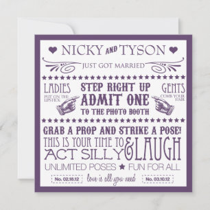 Signalisation de la cabine photo