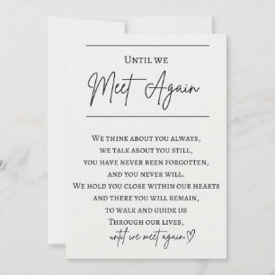 Signalisation de la table commémorative pour le Ma