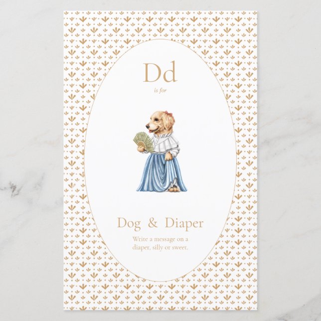 Signalisation de table - couches (Devant)