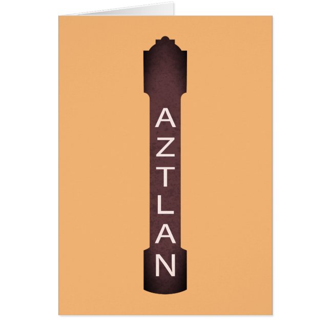 signalisation du théâtre aztlan (Devant)