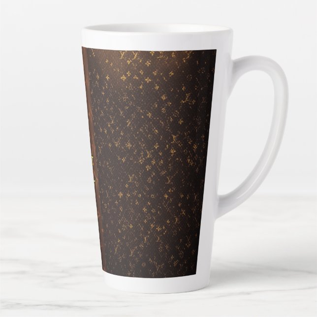 Signature Latte Sips : Mug Thème LV (Droite)