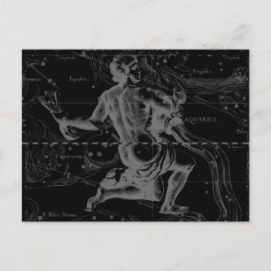 Signe Aquarius Carte de la constellation par Hevel