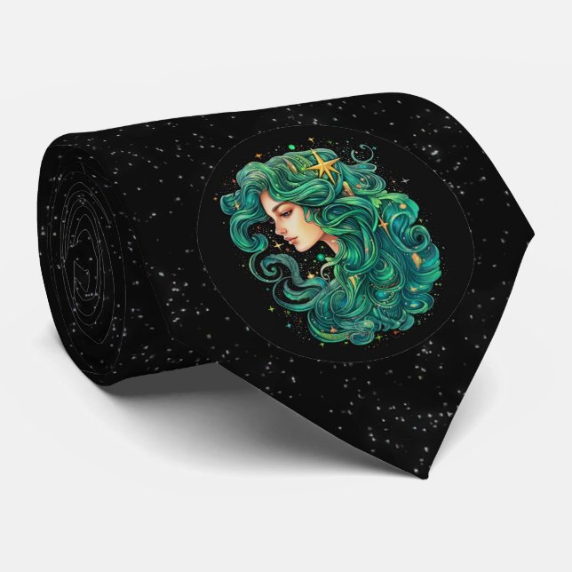 SIGNE Astrologique Virgo Cravate (Roulé)