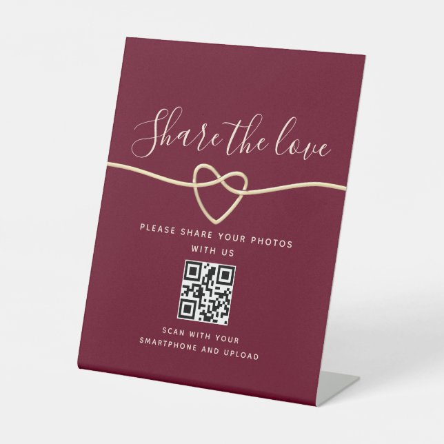 SIGNE BROUGE Mariage QR Code (Recto)
