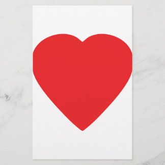 signe cardiaque rouge