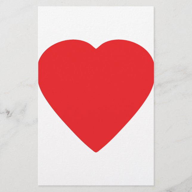 signe cardiaque rouge (Devant)