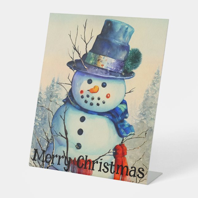 SIGNE CENTRALE AQUATIQUE Snowman (Recto)