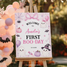 Signe de bienvenue pour le premier anniversaire de