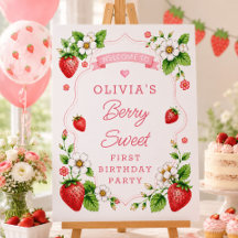 Signe de bienvenue pour un premier anniversaire Be