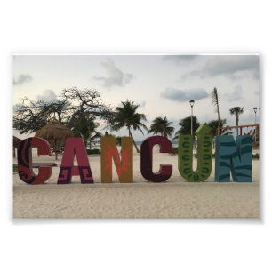 Signe de Cancun - Playa Delfines, copie de photo