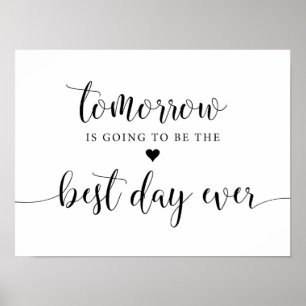 Signe de décoration du dîner de répétition rustiqu