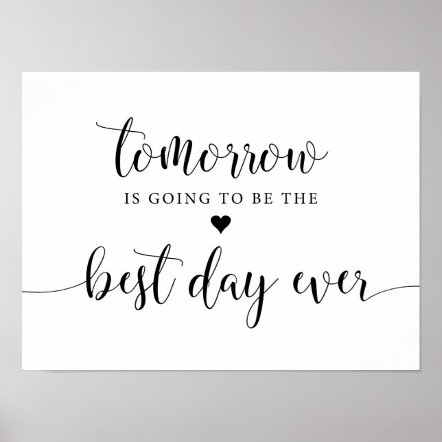 Signe de décoration du dîner de répétition rustiqu (Devant)