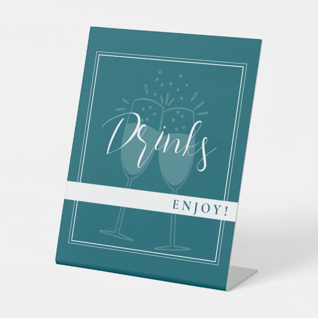 SIGNE DE FÊTE DES BOISSONS PROFONDES SUR L'ESSENCE (Recto)