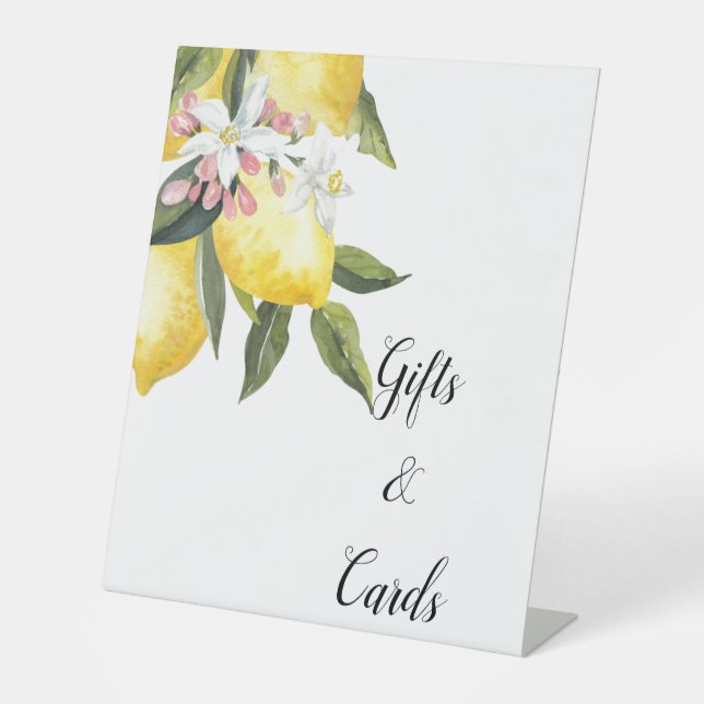 SIGNE DE FÊTE DES MARIÉES CADEAUX ET CARTES (Recto)