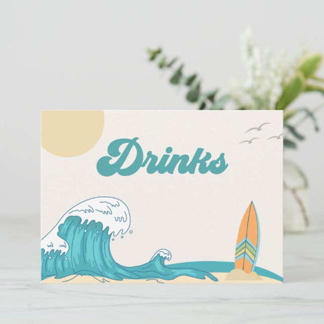 SIGNE DE LA PARTIE DE RÉCUPÉRATION DU SURF | Carte (Debout devant)