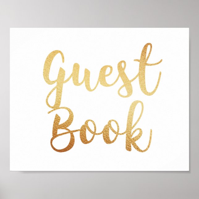 Signe de livre d'or invité. Affiche de mariage. Ef (Devant)