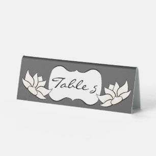Signe de Lotus en blanc et blanc