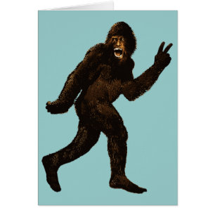 Signe de paix de Bigfoot
