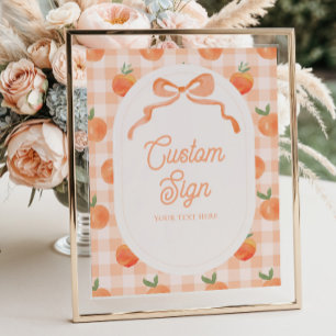 Signe de pêche personnalisée de 8 x 10 pouces