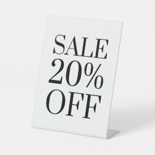 Signe De Table 20% de réduction sur la vente Signal, Comptoir de