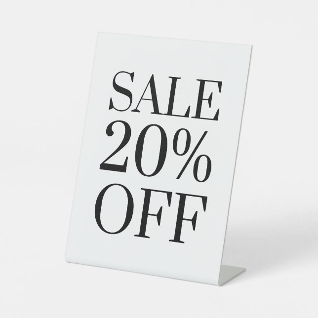 Signe De Table 20% de réduction sur la vente Signal, Comptoir de  (Recto)