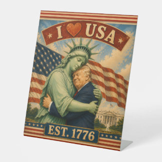 Signe De Table 250 Ans Fierté Américaine Amour USA