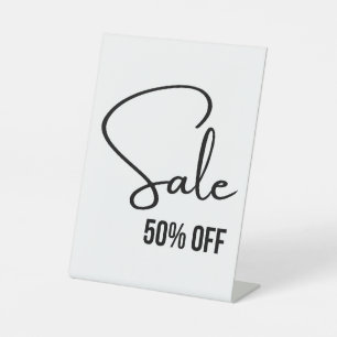 Signe De Table 50% De Réduction, Vente Au Détail Signal, Moderne