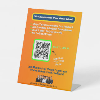 Signe De Table 6 x 8 Maître du piédestal