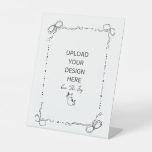 Signe De Table 8 x 10 "