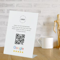Affaires personnalisées Google Avis Code QR Logo S