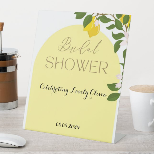 SIGNE DE TABLE AFFICHE DE BIENVENUE FÊTE DES MARIÉES LIMONCELLO (In SItu)