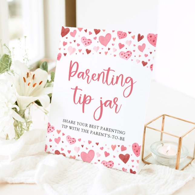 Signe De Table Aimer Valentine Parenting Astuce Jar Conseils (Créateur téléchargé)