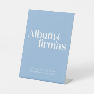 Signe De Table Album de firmas para boda
