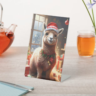 Signe De Table "Alpaca les présents : un conte de Noël"