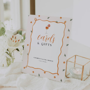 Signe De Table Amore & Aranci Cartes & Cadeaux Enterrement de V