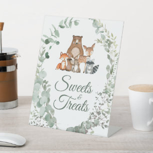 Signe De Table Animaux Végétation Baby shower Douceurs & Traiteme
