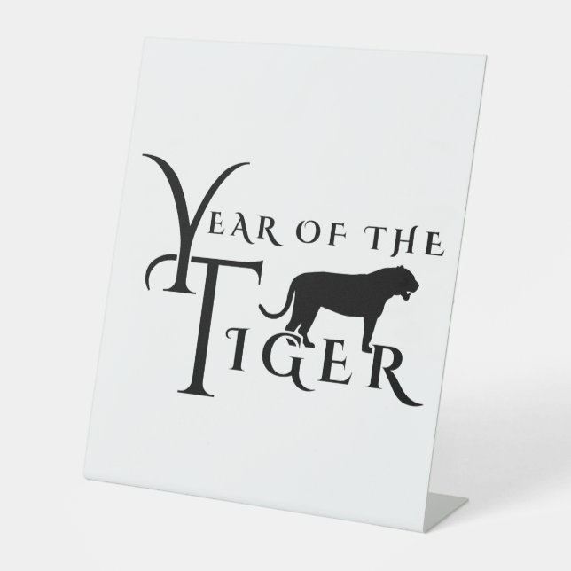 Signe De Table Année du tigre (Recto)