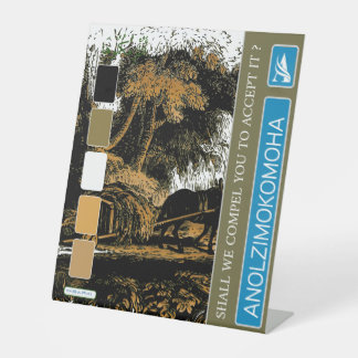 SIGNE DE TABLE ANOLZIMOKOMOHA