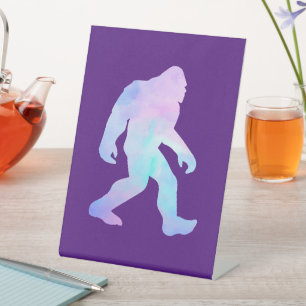 Signe De Table Aquarelle Bigfoot