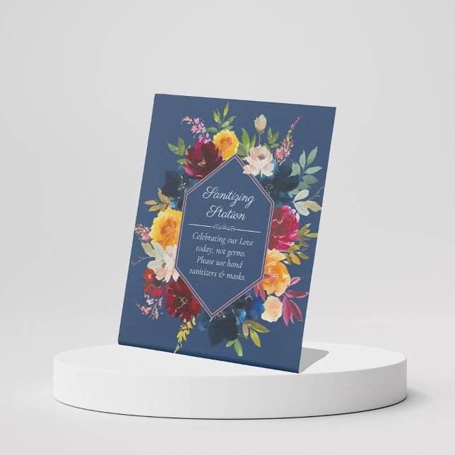 Signe De Table Aquarelle de la station d'assainissement des coule (Créateur téléchargé)