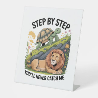 Signe De Table Aquarelle Tortue de Noël