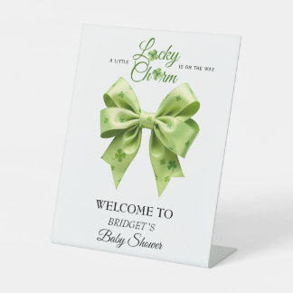 Signe De Table Arc de charme Lucky irlandais baby shower de bienv